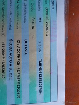 Predam Škoda Octavia combi 2,0 TDI. - 6