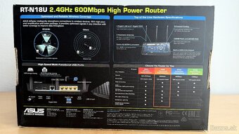 ASUS RT-N18U > Wifi router + extender + prístupový bod - 6