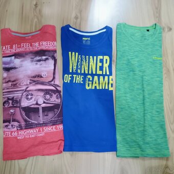 Tričká s krátkym rukávom veľ. 146/152 - 6