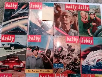 Hobby das magazin der technik rocnik 1953,1954,55,56 - 6