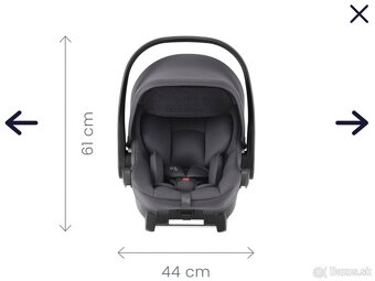 NOVÉ BRITAX RÖMER Autosedačka vajíčko + základňa - 6