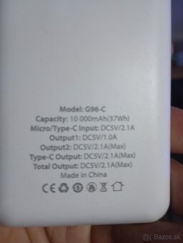 Prenosná externá nabíjačka - NUVO - 6