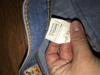 DSQUARED2 pánske riflove capri nohavice L/XL - 6