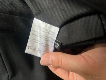 Pánsky kabát, vesta, nohavice, sako, oblek veľkosť M / L - 6