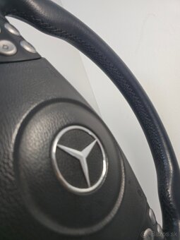 Mercedes-benz w203 kožený volant - 6