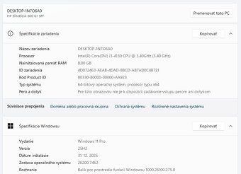 HP Elitedesk 800G1 Intel i3, 250GB SSD, 8GB RAM - 6