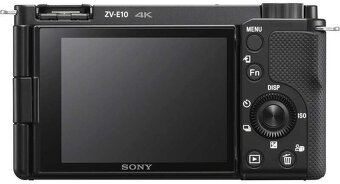Predám úplne nový Sony ZV-E10 plus grip - 6