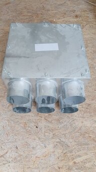 Boxy na rozvod vzduchotechniky 2ks, 1 vstup 6 výstupov - 6