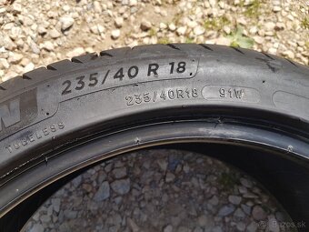 235/40 r18 letné pneumatiky 2ks Michelin DOT2019 - 6
