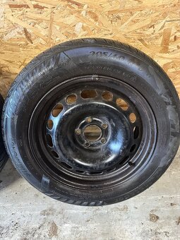 Disky 5x108, zimné pneu 205/60 r16 - 6
