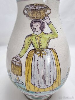 Vyše 200.ročný fajansový džbán - 27 cm - 6