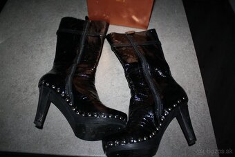 Baldinini kozene cižmy vel.36 - 6