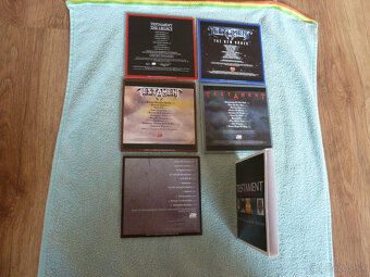 Predám CD-čka Testament Box originál 5CD Album Series nové - 6