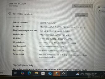 Lenovo L450 i5,SSD 240GB,8GBRAM, windows 10 SK, office SK - 6