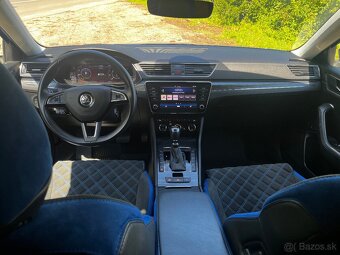 Škoda Superb 2.0 TDI 110 kW 7DSG - Modrá Race Blue Metalíza - 6