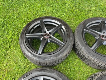 Alu disky 5x108 R18, zimné pneumatiky 235/45 R18, Peugeot - 6