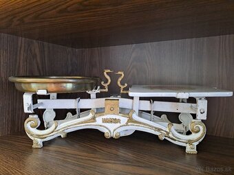 Váhy značky KAMOR, kuchyňské/kupecké, Karel Morawetz Úpice - 6