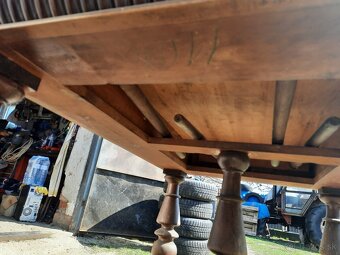 Predám pôvodný starožitný stôl - 6