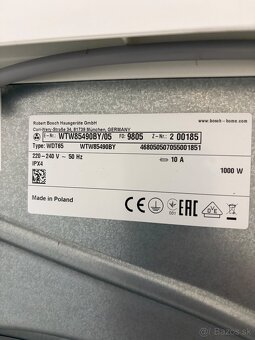 Práčka + Súšička BOSCH - 6