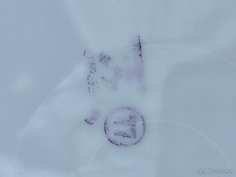 Starý porcelánový tanier - 6