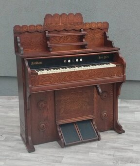 Organ s dubovým puzdrom Needham. - 6