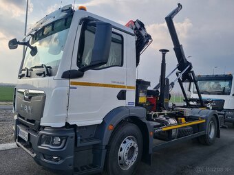 MAN TGM 18.290 RUKA PALFINGER + NOSIČ KONTAJNERU 10T - 6