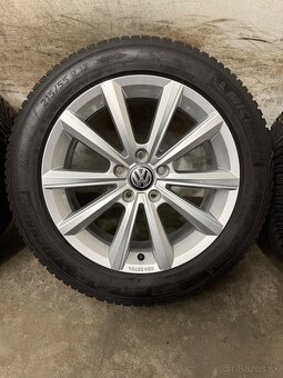 Zimná sada 5x112 R17 , 215/55/17 VW Merano - TRoc, Karoq - 6