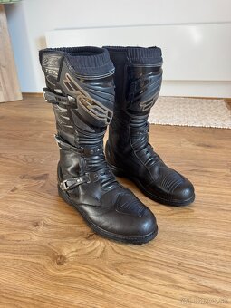 Topánky na motorku goratex TCX X-DESERT GTX čierne veľ. 45 - 6