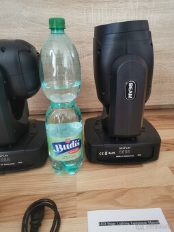 4ks otočné hlavy 150W beam + kufor pre 4ks - 6