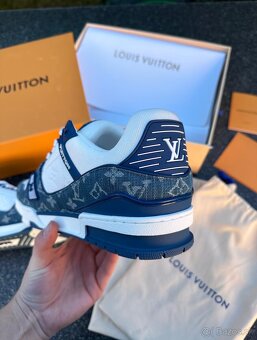 Louis Vuitton tenisky blue komplet balenie - 6