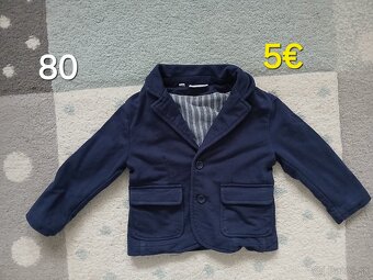 Chlapcenske sako a vesta 140, 98, 92, 62, 74, 80 - 6
