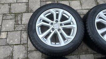 Zimné pneumatiky 215/60R17 + alu. Disky R17 - 6