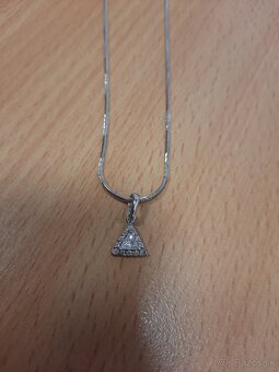 Strieborna retiazka s priveskom - 6