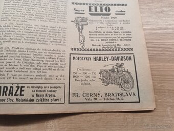 Športový týždeň - šport a automobilizmus 1929, 31.čísiel - 6