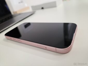 Apple iPhone 15 128GB Pink - ako nový - 6