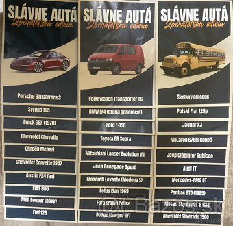 Slávne autá-zberatelská edícia 1:60 - 6