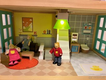 Predám detský drevený domček HAPE - 6