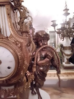 Krbové hodiny so svietnikmi - 6