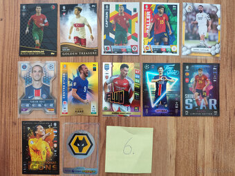 Futbalové kartičky - vzácnejšie - 6