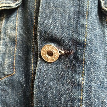 Replay džínsová bunda MV800 denim jacket riflovka XL - 6
