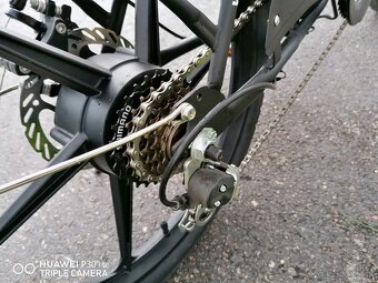 Elektrický skladací bicykel Li-Ion 10Ah batéria E-BIKE 20“ 2 - 6