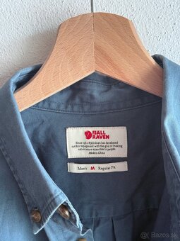 Zánovná košeľa Fjallraven Övik Solid Twill Shirt LS - 6