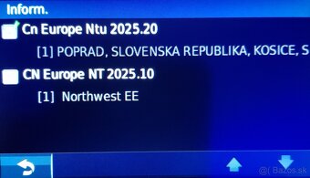 Garmin aktualizácie máp 2025.20/2026.10 / 2026.20 a radarov. - 6