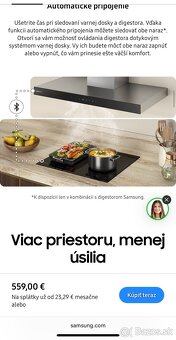 Indukčná doska Samsung NZ64B6056GK/U2 s Flex Zone+ - 6