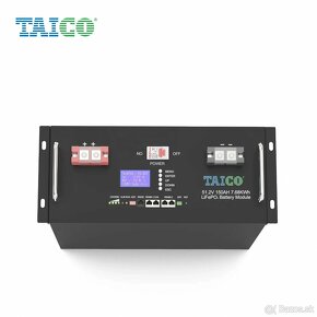 LifePo4 batérie fotovoltaika TAICO 5,12kw - 10,24 kw - 6