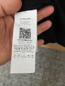panske tricko Emporio Armani velkost XL /ORIGINAL/ - 6