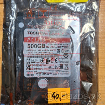 Predam nové SSD, HDD, SODIMM DDRAM - 6