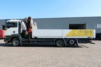 MAN TGS 26.440 LL-6x2–Valník+HR-Palfinger PK 22002–EURO 6 - 6