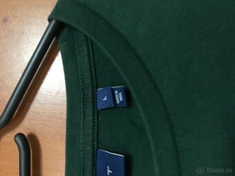 NOVÉ GANT originál vojenská zelena pánske tricko L/XL - 6
