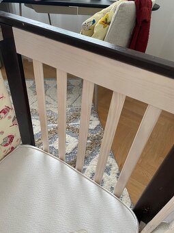 Detská drevená postieľka - 6